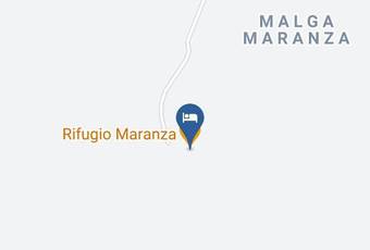 Rifugio Maranza Carta Geografica - Trentino Alto Adige - Trento