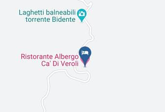 Ristorante Albergo Ca\' Di Veroli Carta Geografica - Emilia Romagna - Forli