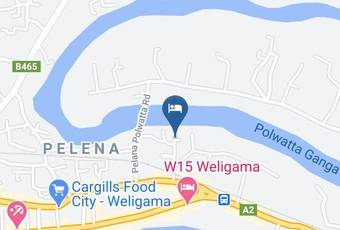 River Side Holiday Inn Map - Southern - Galle