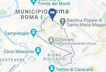 Roof Suite Rome Carta Geografica - Latium - Rome