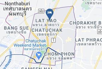 Room At Vipa Map - Bangkok City - Chatuchak