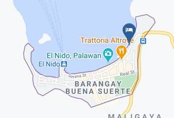 Rosanna\'s Pension Map - Mimaropa - Palawan