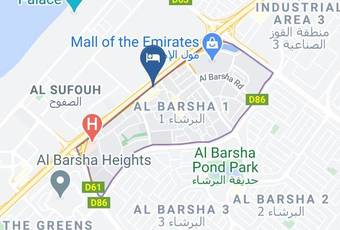 Rose Park Hotel Al Barsha Dubai Map - Dubai