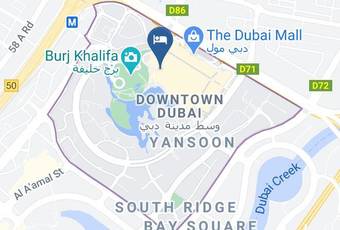 Rove Downtown Dubai Hotel L L C Map - Dubai