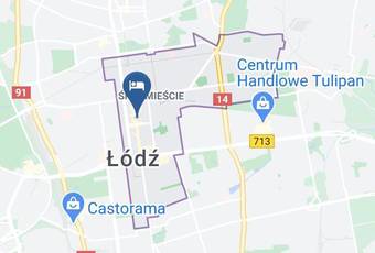 Royal Apartment Map - Lodzkie - Lodz
