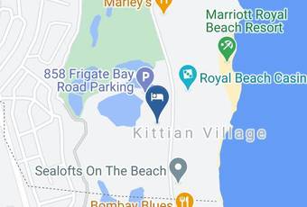 Royal St Kitts Hotel Map - Saint Kitts - Saint George Basseterre