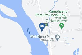 Ruean Thai Baan Rim Nam Map - Kamphaeng Phet - Amphoe Mueang Kamphaeng Phet