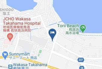 Ryokan Nakagawa Map - Fukui Pref - Takahama Townoi District