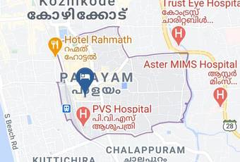 Saas Residency Map - Kerala - Kozhikode