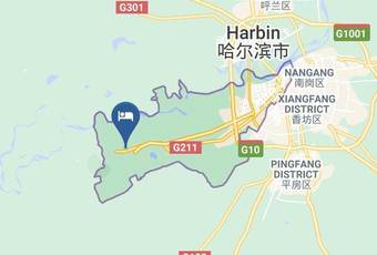 Sailing In Harbin Inn Carta Geografica - Heilongjiang - Harbin