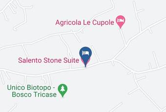 Salento Stone Suite Carta Geografica - Apulia - Lecce