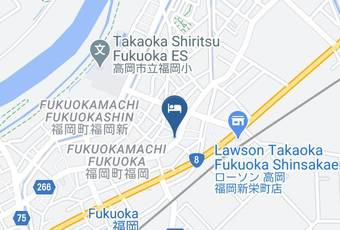 Samurai\'s House Map - Toyama Pref - Takaoka City