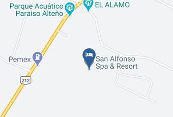 San Alfonso Spa & Resort Mapa - Jalisco - Encarnacion De Diaz