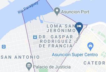 San Diego Hotel Karte - Distrito Capital - Asuncion