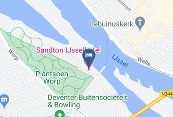 Sandton Ijsselhotel Kaart - Overijssel - Deventer