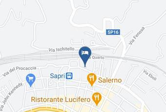 Santa Caterina Carta Geografica - Campania - Salerno