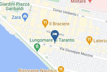 Satyria Apartments Carta Geografica - Apulia - Taranto