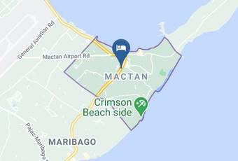 Sebastien Hotel Mactan Map - Central Visayas - Cebu