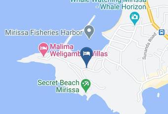 Secret Villa Map - Southern - Galle