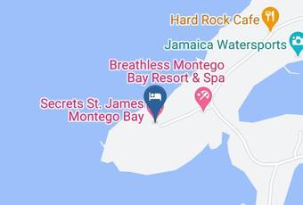 Secrets St James Montego Bay Map - Jamaica - Saint James