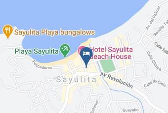 Selina Sayulita Mapa - Nayarit - Bahia De Banderas