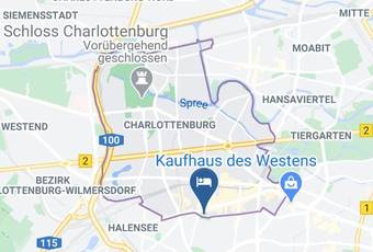 Selina West Berlin Karte - Berlin - Stadt Berlin