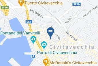 Sesta Strada Guest House Carta Geografica - Latium - Rome