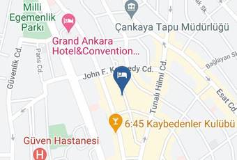 Seven Deep Hotel Ankara Mapa - Ankara - Cankaya
