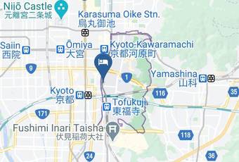 Seven Stay Tsuboniwa Map - Kyoto Pref - Kyoto City Higashiyama Ward
