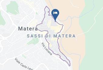Sextantio Le Grotte Della Civita Carta Geografica - Basilicata - Matera