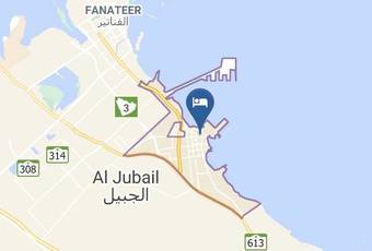 Sharq Hotel Map - Eastern Province - Jubail