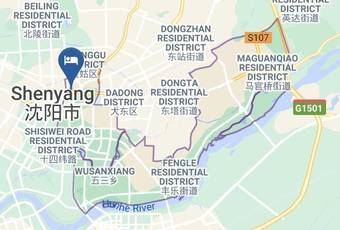 Shenyang Huafu Hotel Map - Liaoning - Shenyang