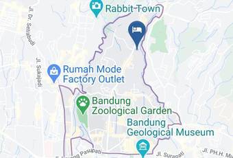 Sheraton Bandung Hotel & Towers Map - West Java - Bandung