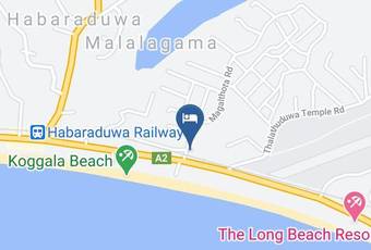 Shining Line Guest House Map - Southern - Galle