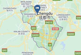 Shuangliu West Airport Airport Aviation Hotel Map - Sichuan - Chengdu