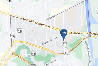 Silent Garden B&b Map - Ontario - Niagara