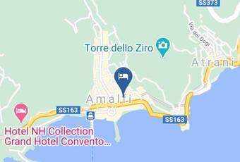 Sirena Amalfi Carta Geografica - Campania - Salerno