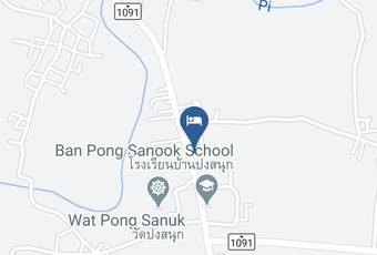 Siri Garden Homestay Map - Phayao - Amphoe Chiang Muan