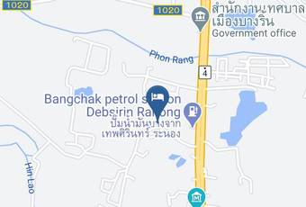 Sita Mountain Resort Map - Ranong - Mueang Ranong District