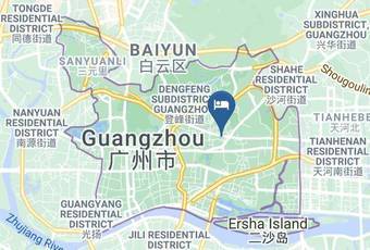 Siyuan Hotel Kaart - Guangdong - Guangzhou