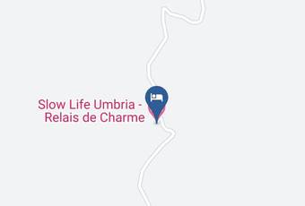 Slow Life Umbria Relais De Charme Carta Geografica - Umbria - Perugia