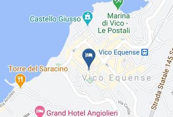 Smiling Apartments Vico Equense Bed And Breakfast Vico Equense Carta Geografica - Campania - Naples