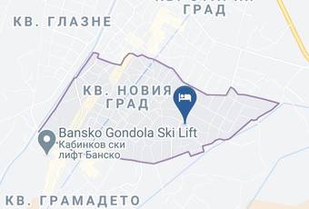 Snomads Chalet Prince Map - Blagoevgrad - Bansko