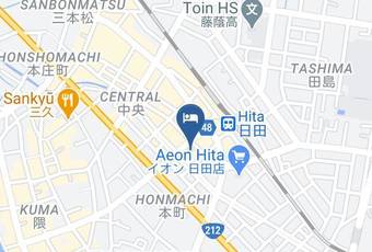 Hotel Socia Map - Oita Pref - Hita City