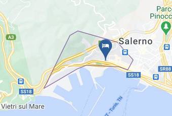 Sognava B&b Salerno Carta Geografica - Campania - Salerno