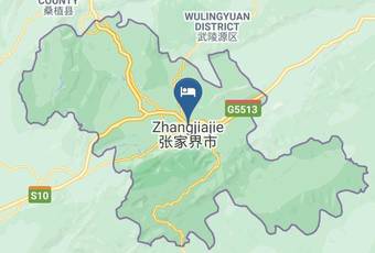 Southern Airlines Fulilai Hotel Map - Hunan - Zhangjiajie