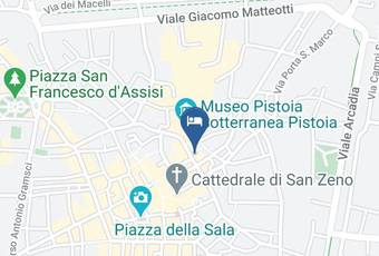Sozzifanti Carta Geografica - Tuscany - Pistoia