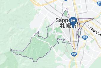 Sp01 102 Map - Hokkaido - Sapporo City Chuo Ward