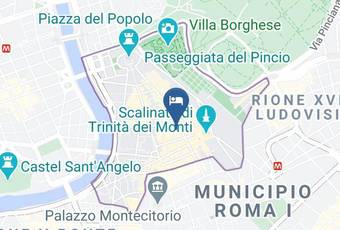 Spagna Secret Rooms Carta Geografica - Latium - Rome