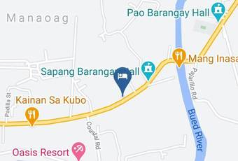Star Of David Hotel Map - Ilocos Region - Pangasinan